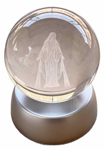 004612 KROGLA STEKLO S STOJALOM MF25-228