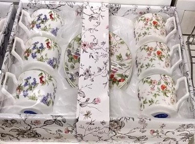 MF22-382 PORCELAN SET 6+6