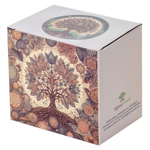 34418 SKODELICA S CEDILOM Z MOTIVOM DREV