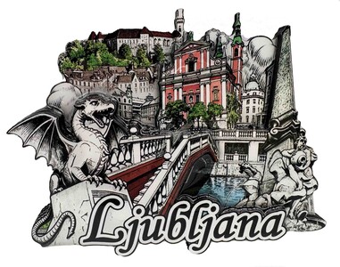 MAGNET 3D LES EPOKSI LJUBLJANA ČB