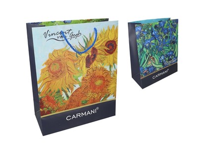 H 033-1802 DARILNA VREČKA V.GOGH-IRIS