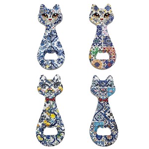 37583 ODPIRAČ ZA STEKLENICE MAČKA 4 RAZL